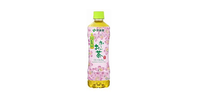伊藤園 お～いお茶 緑茶 桜満開ボトル