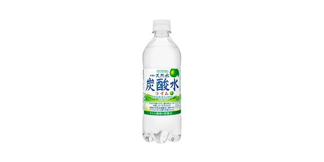 サンガリア 伊賀の天然水炭酸水ライム