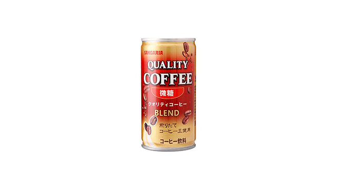 サンガリア クオリティコーヒー微糖