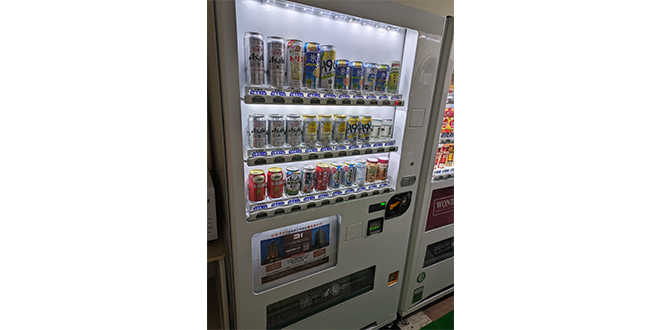 中古自販機設置事例/兵庫県加古郡/KENホテルズ 様