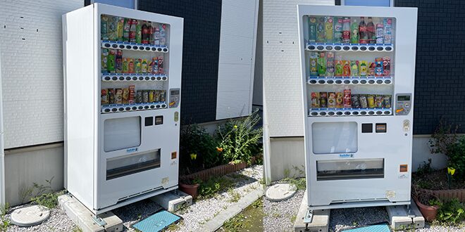 中古自販機設置事例/埼玉県鴻巣市/株式会社香取コーポレーション 様